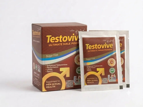 Testovive – Advanced Male Power, Strength, Energy & Vitality Support Formula (10 Sachets)